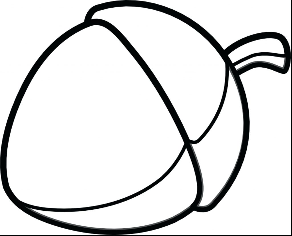 1024x829 Coloring Pages ~ Acorn Coloring Pages Outstanding Fall Outline