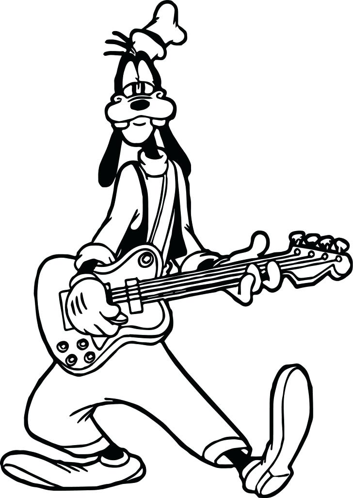 728x1026 Guitar Coloring Pages X Acoustic Guitar Coloring Pages