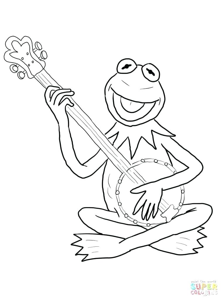 758x1024 Guitar Coloring Pages X Acoustic Jetpackjoyride.co