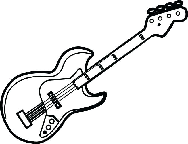 654x500 Electric Guitar Coloring Pages Free Electric Guitar Coloring Pages