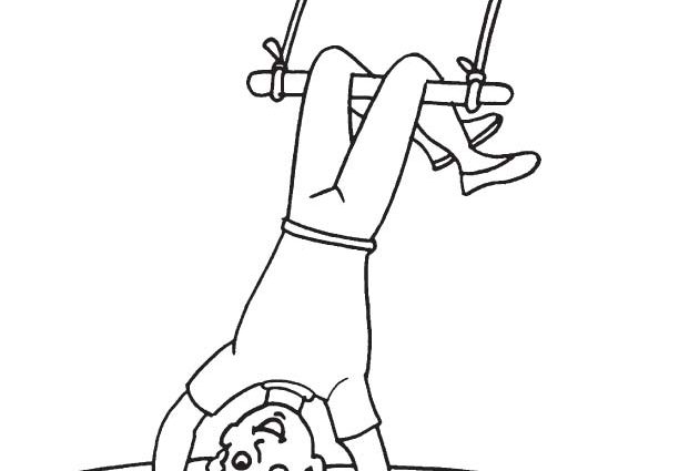 612x425 Acrobat Coloring Pages Acrobat Upside Down Coloring Page Download