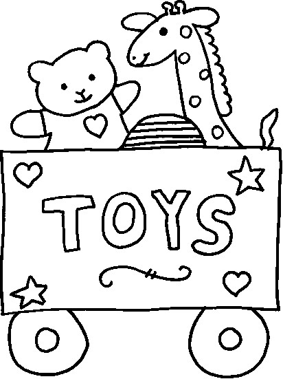 412x551 Toys Coloring Pages With Christmas Toy 003 8 17895