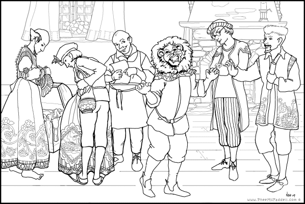 Actor Coloring Pages