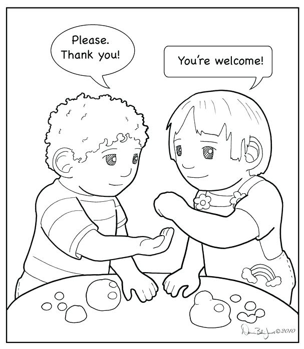 607x695 Kindness Coloring Pages Kindness Coloring Pages Printable Kids
