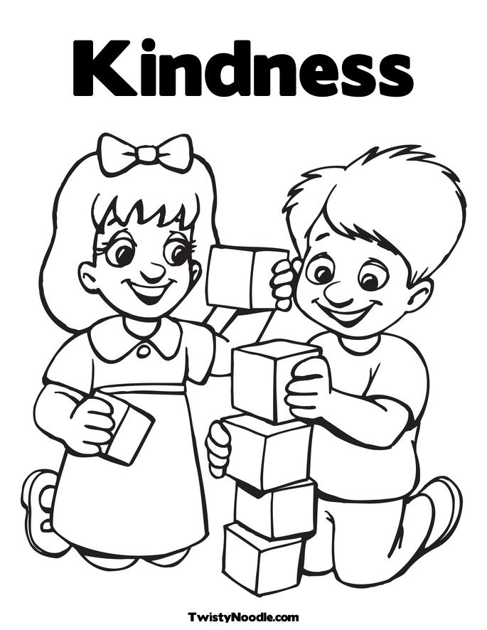 685x886 Act Of Kindness Coloring Page Random Acts Of Kindness Coloring