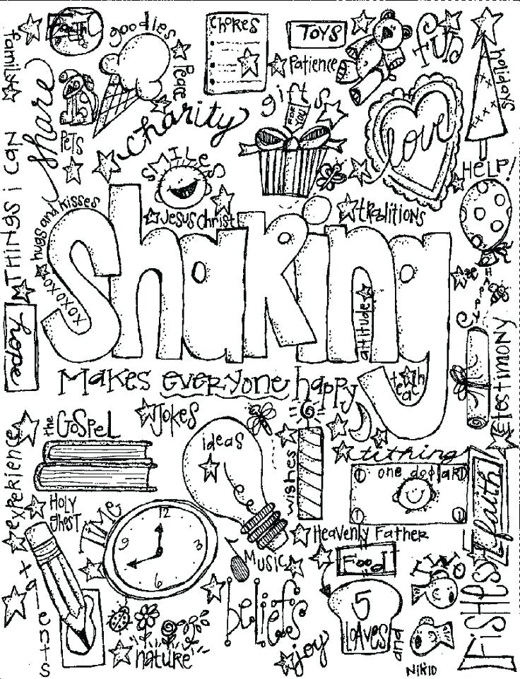 736x962 Kindness Coloring Pages