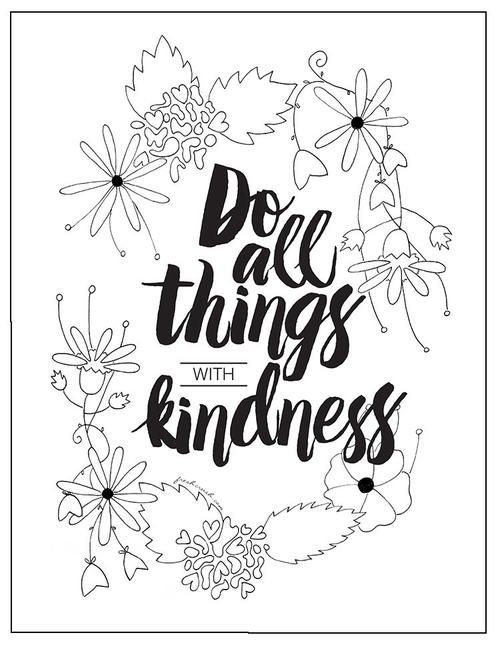 500x647 For Kindness Coloring Pages