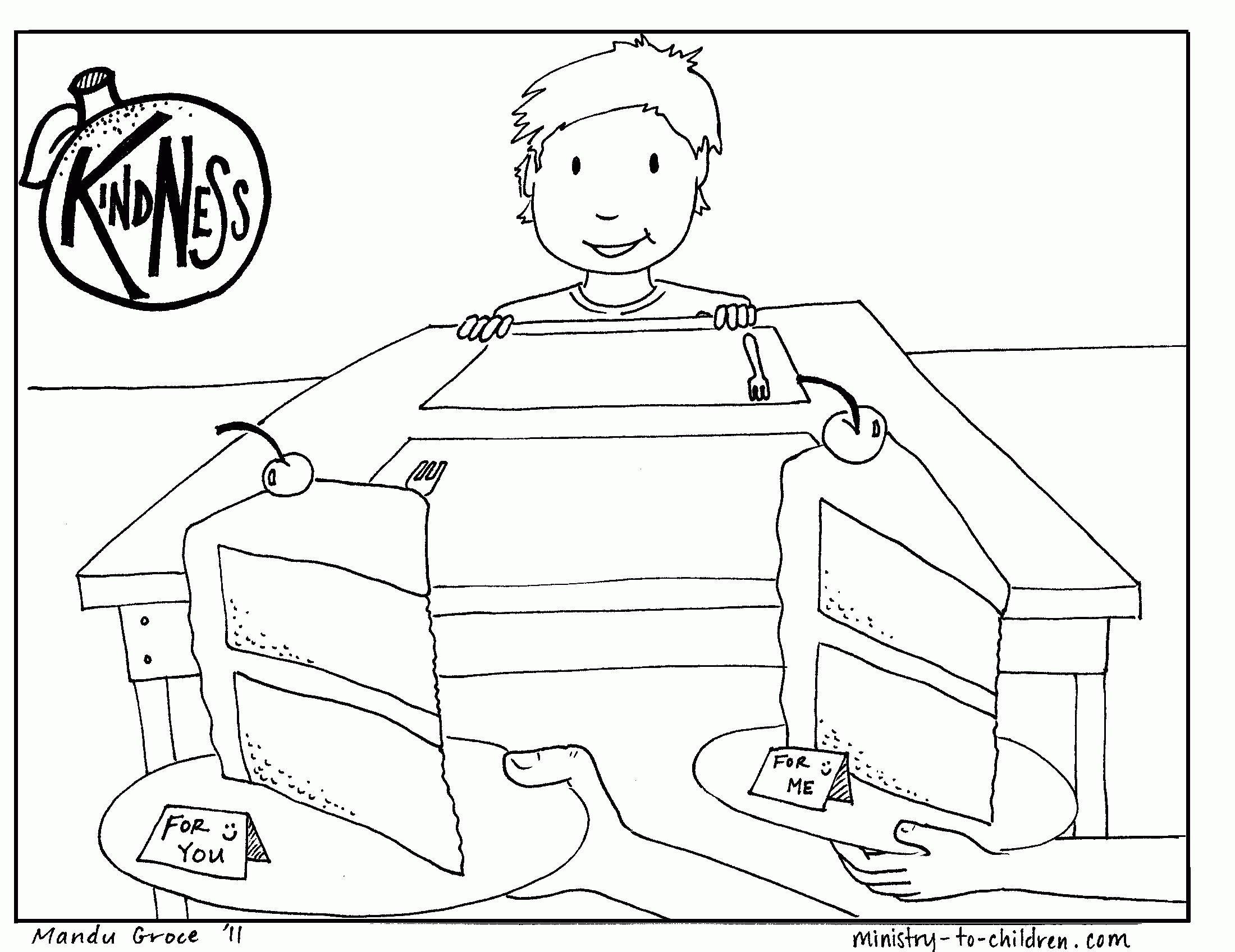 2200x1696 Free Coloring Pages Showing Kindness Copy Word Kindness Coloring