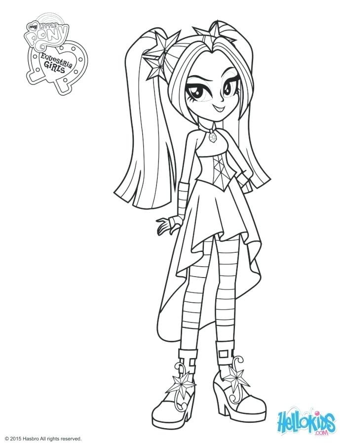 697x901 My Little Pony Equestria Girls Rainbow Rocks Coloring Pages