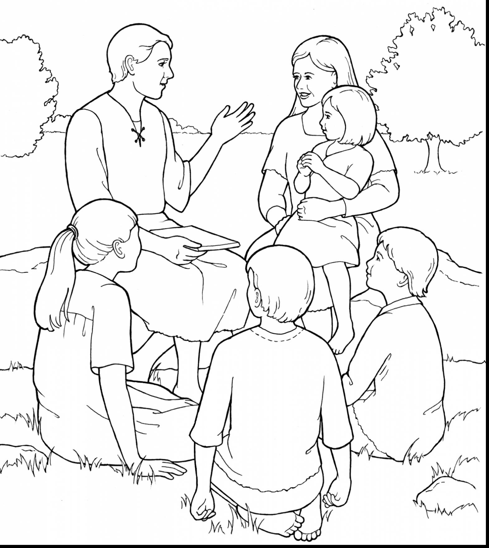 1570x1760 Outstanding Adam And Eve Family Coloring Page With Pages Sin Cain