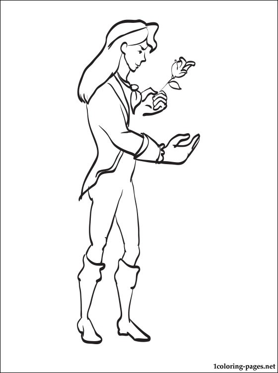 560x750 Prince Adam Coloring Page Coloring Pages