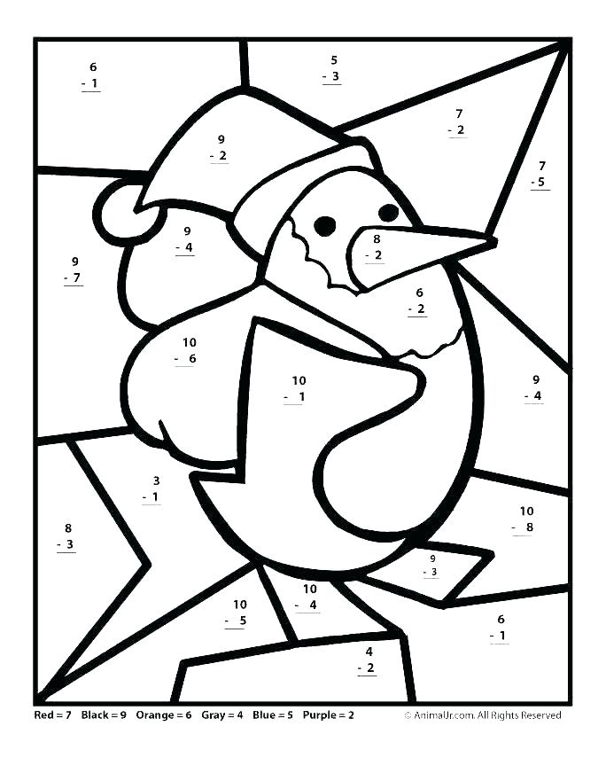 684x881 Addition Coloring Sheets Second Addition Coloring Pages Christmas