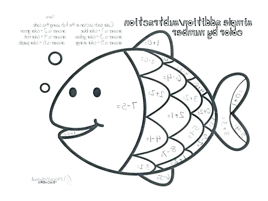 863x647 Addition Color By Number Worksheets 4th Grade Addition Coloring
