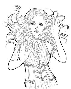 236x293 Coloriage Chanteuse A La Mode Adele Fashion Coloring