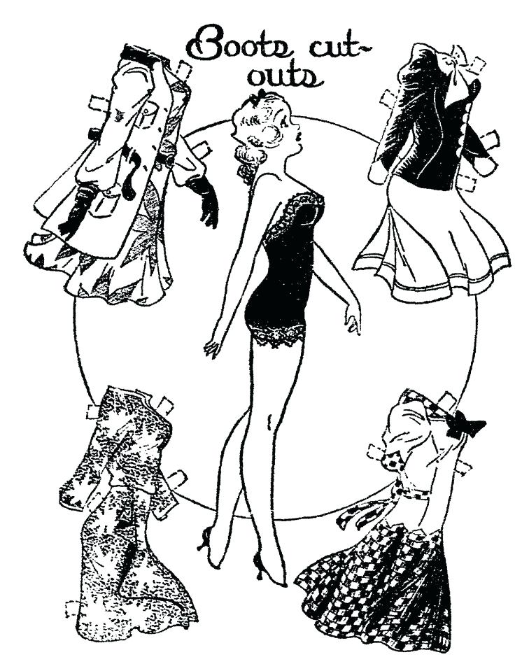 736x959 Adele Paper Doll Book The Paper Dolls Printable Coloring Pages