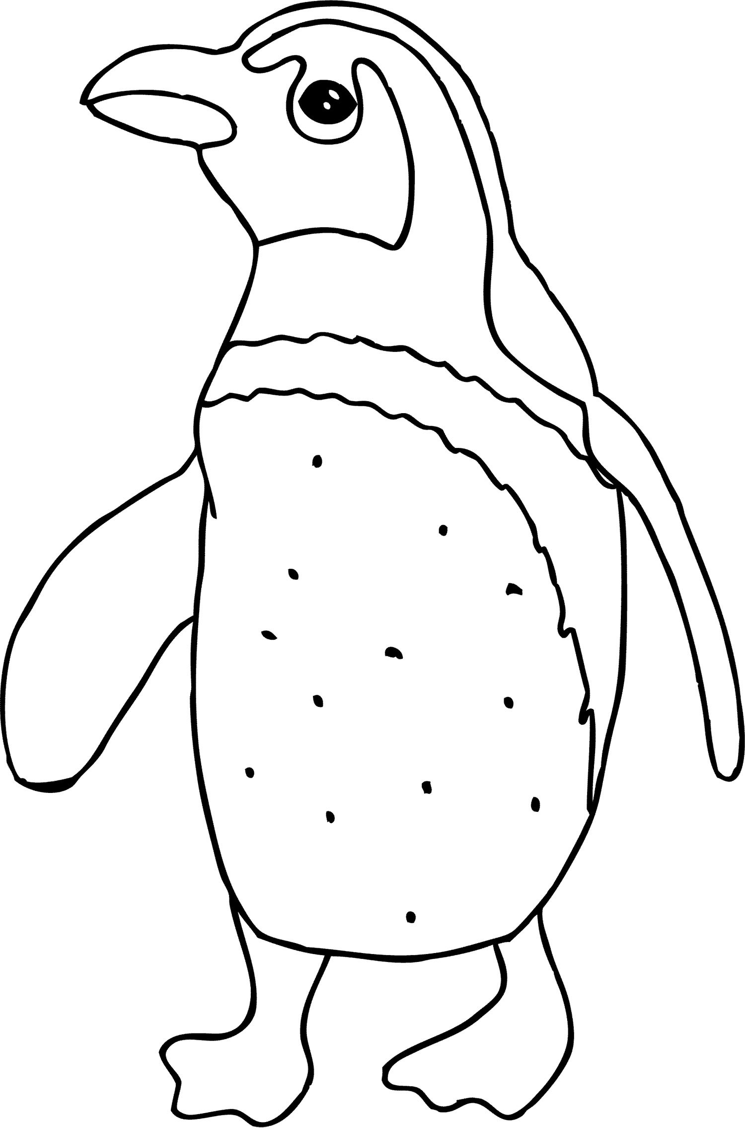 1500x2273 Penguin Coloring Pages Copy Cute Little Penguin Coloring