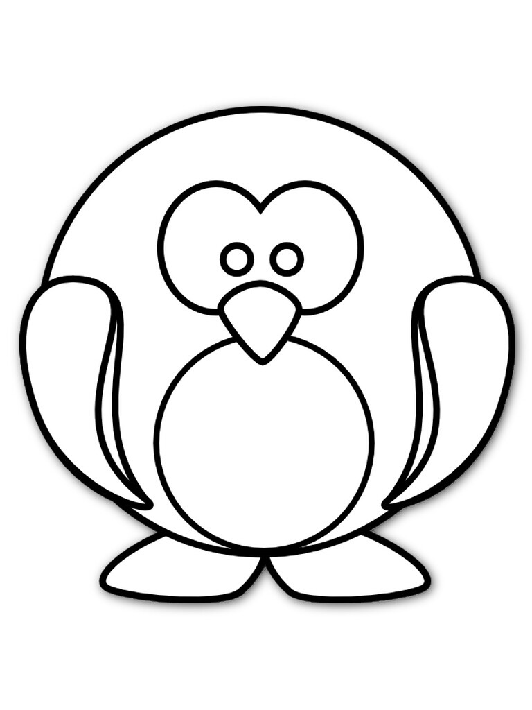 768x1024 Best Igul About Penguin Coloring Pages On With Hd Resolution
