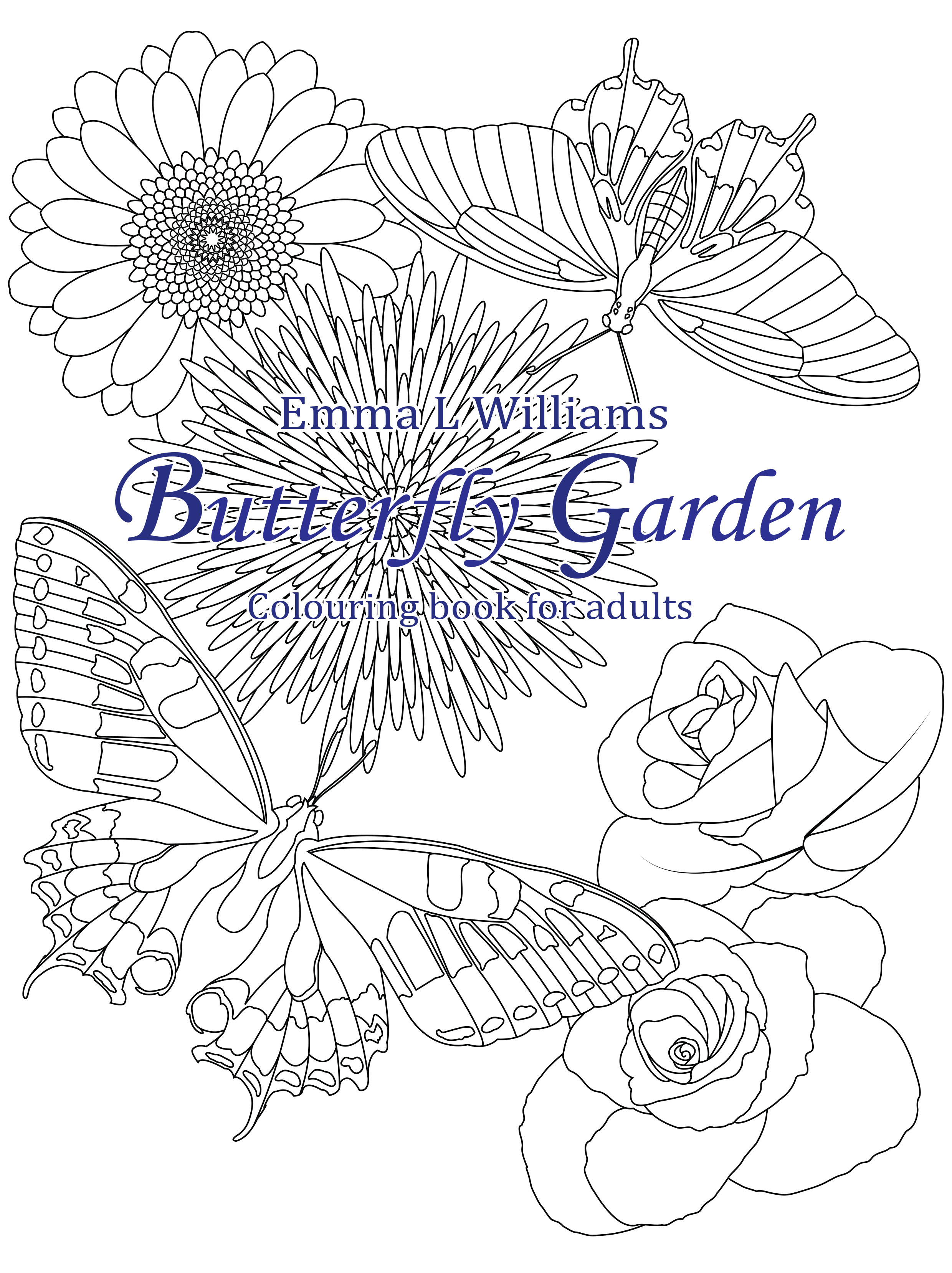 2480x3316 Butterfly Garden