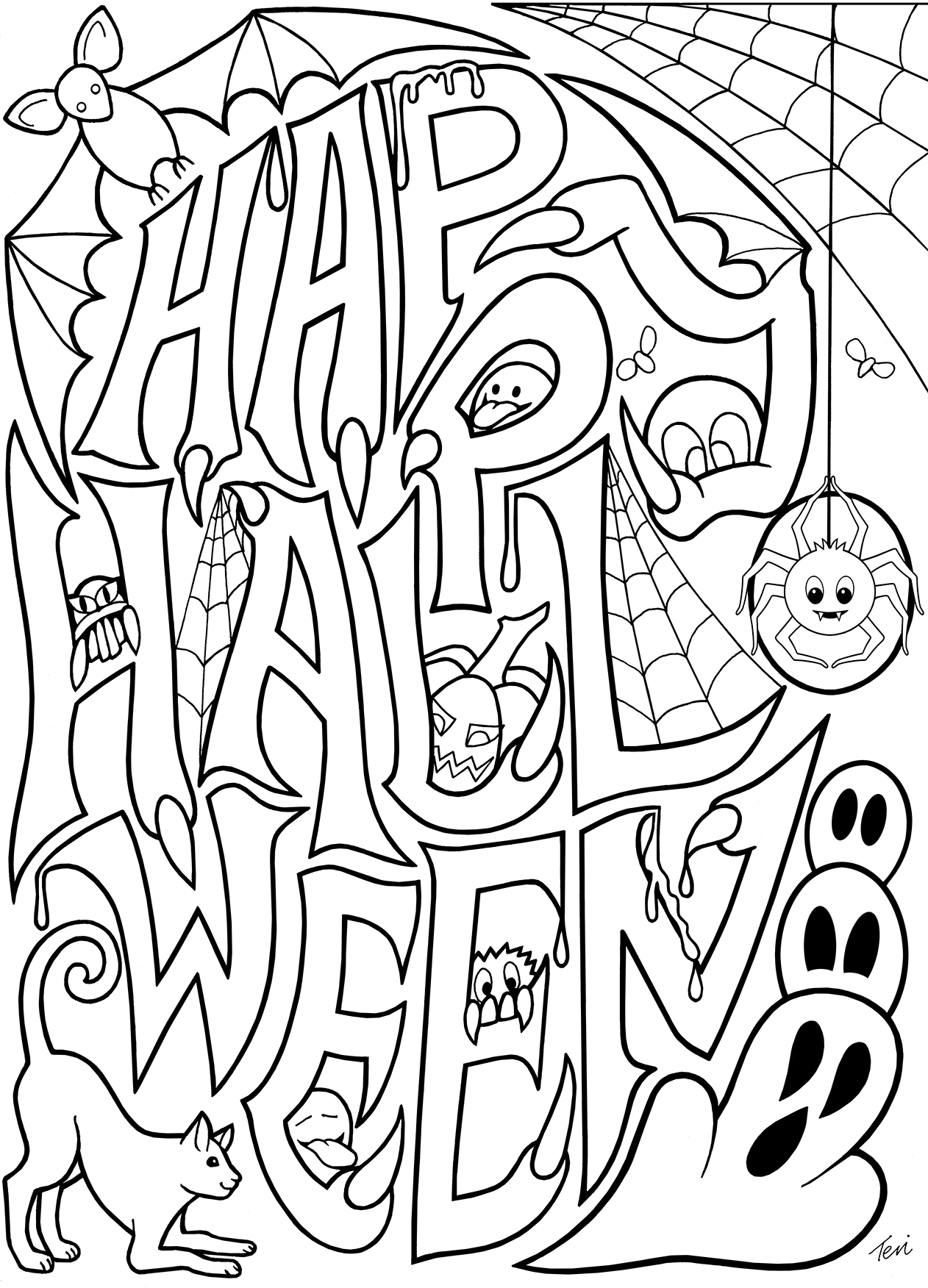 1262x1752 Free Adult Coloring Book Pages