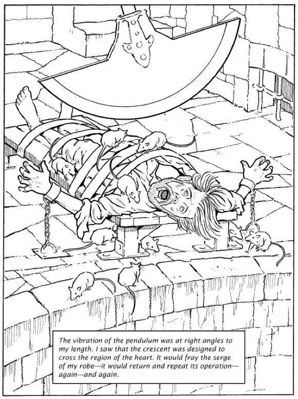 581x777 110 Best Adult Horror Coloring Pages Images On Adult