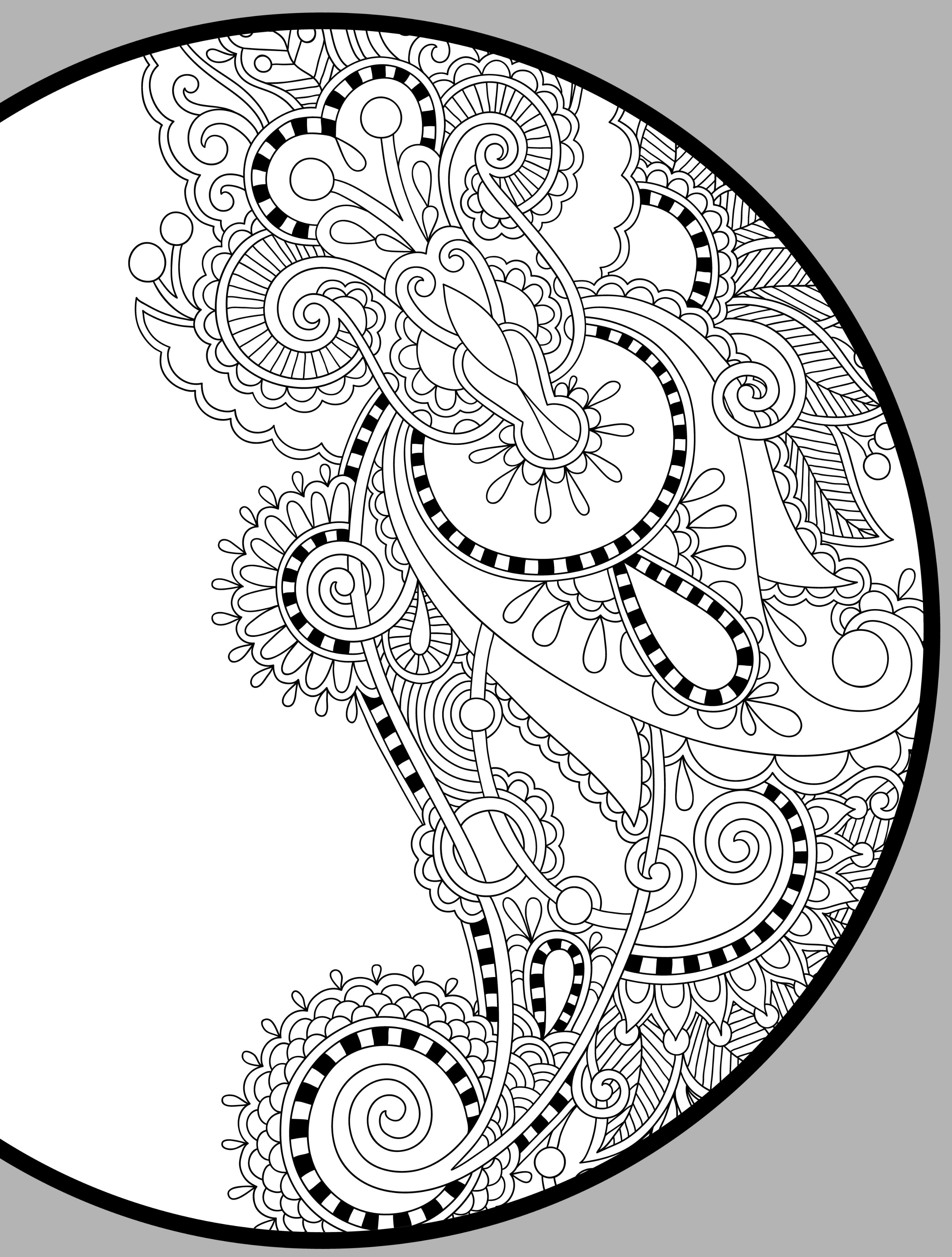 Adult Coloring Pages Printable Christmas