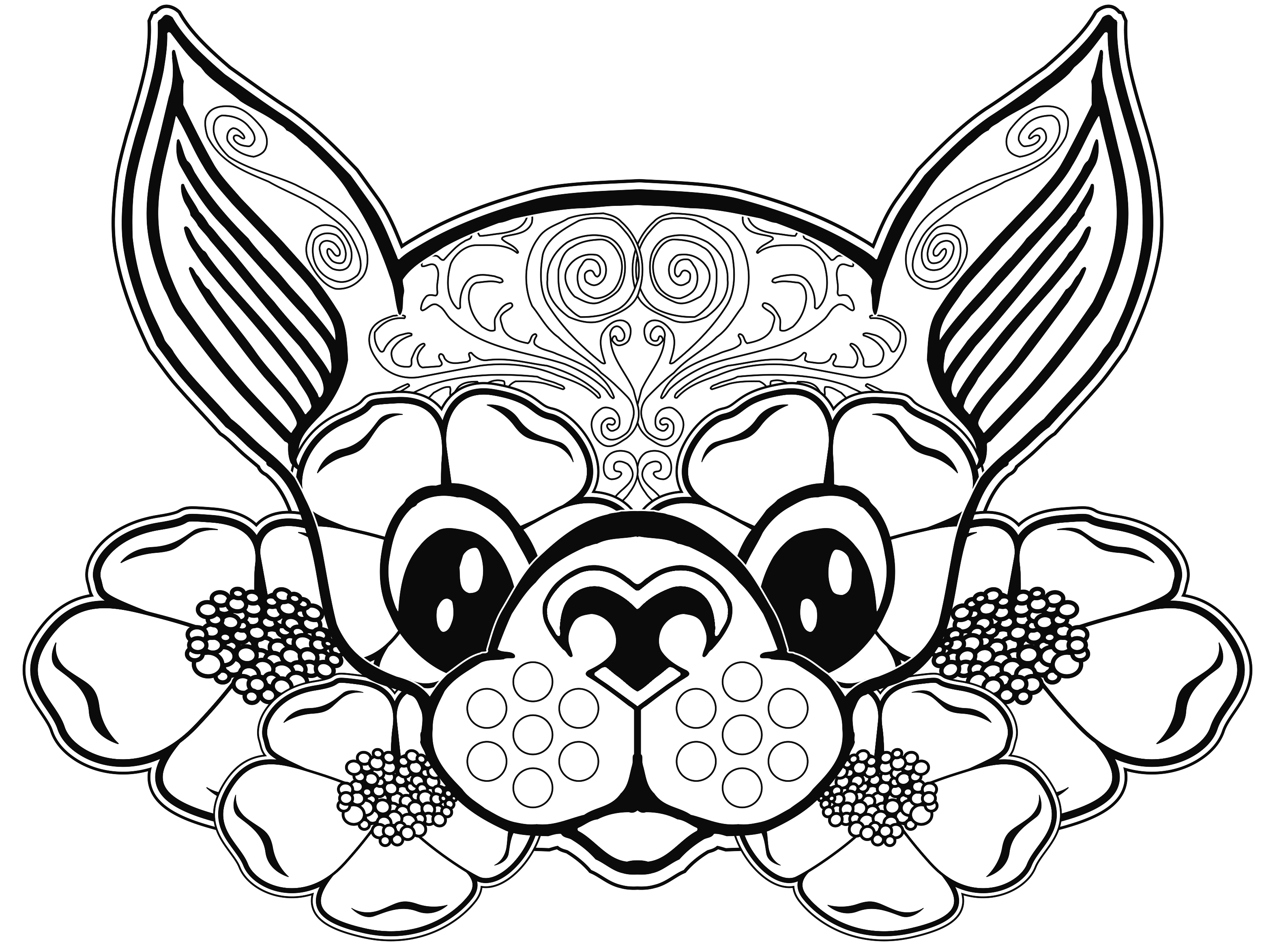 3144x2349 Pug Coloring Pages Coloring Pages New Coloring Sheets