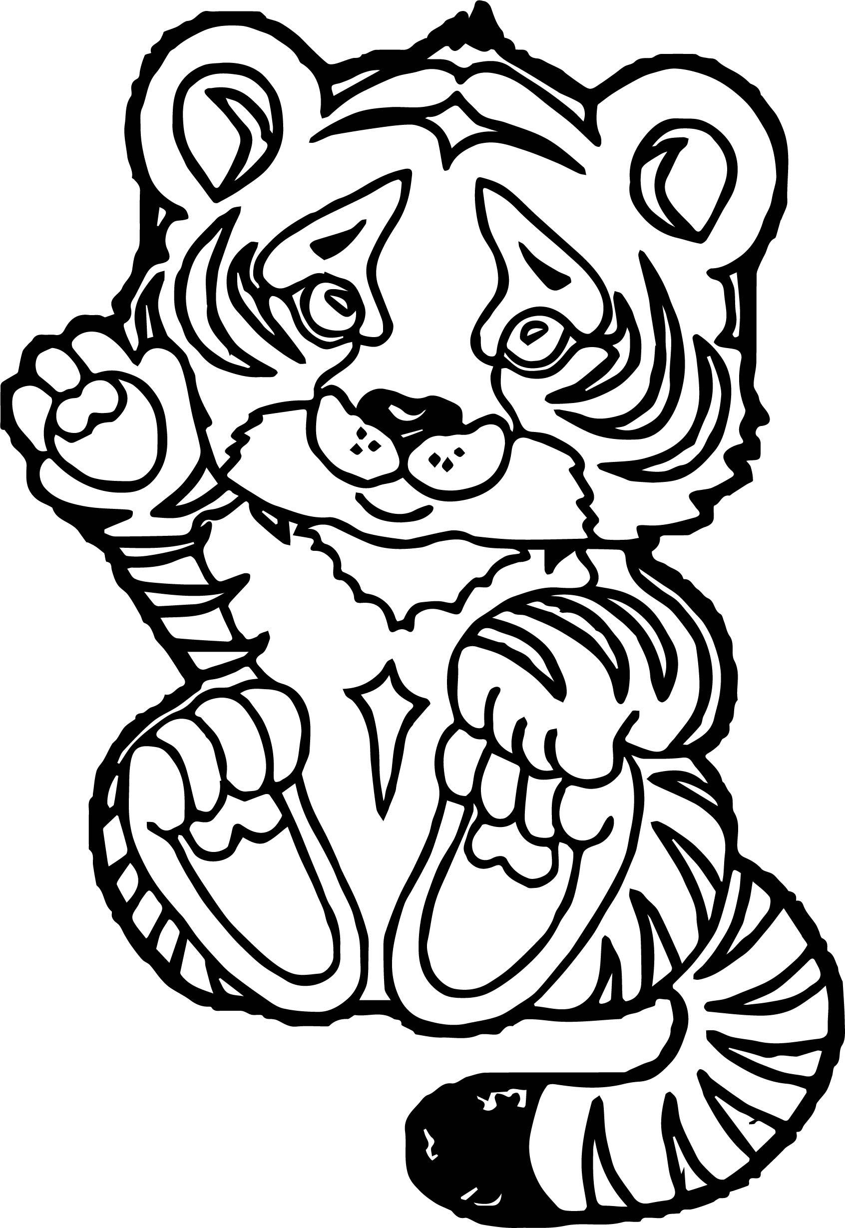 1692x2459 24 Baby Tiger Coloring Pages Pictures Free Coloring Pages