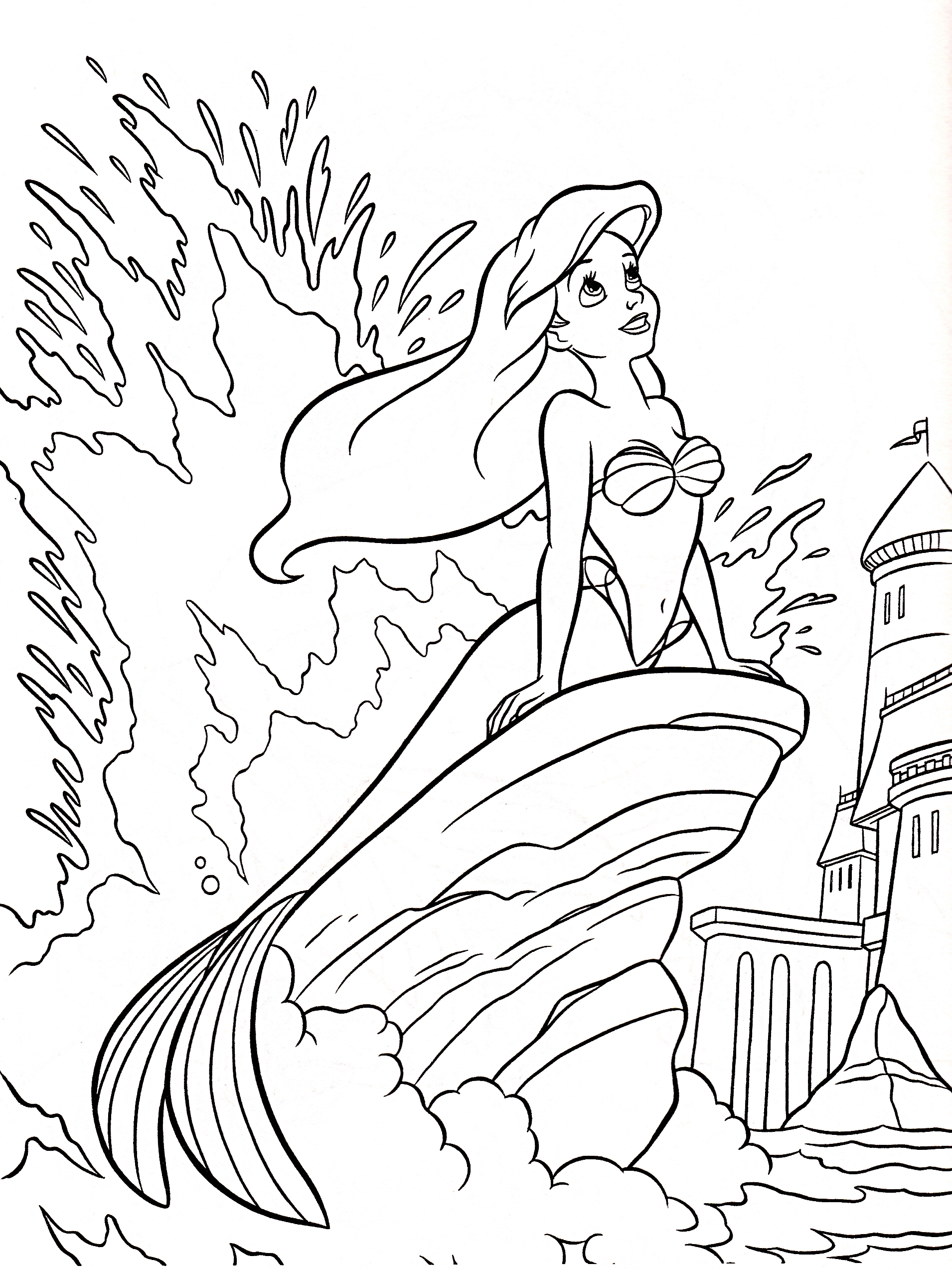 1910x2545 Adult Disney Animals Coloring Pages Printable