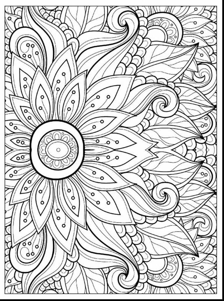 768x1031 Spring Coloring Pages Difficult Copy Best Of Astonishing Adult