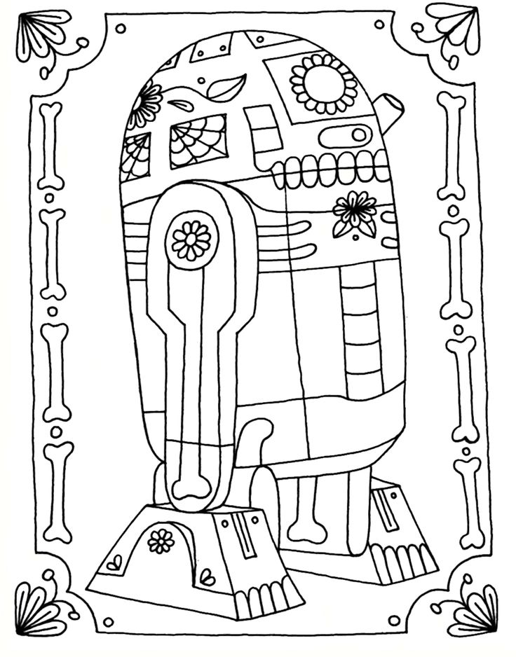 Adult Star Wars Coloring Pages