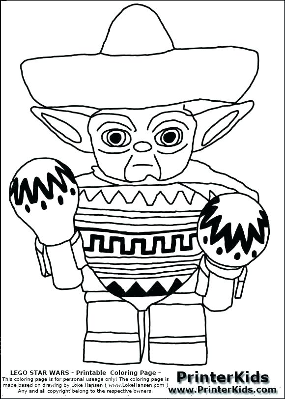 580x812 Angry Birds Star Wars 2 Coloring Pages Yoda Walker Free Page O