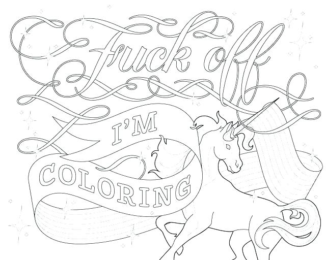 640x512 Cuss Word Coloring Book