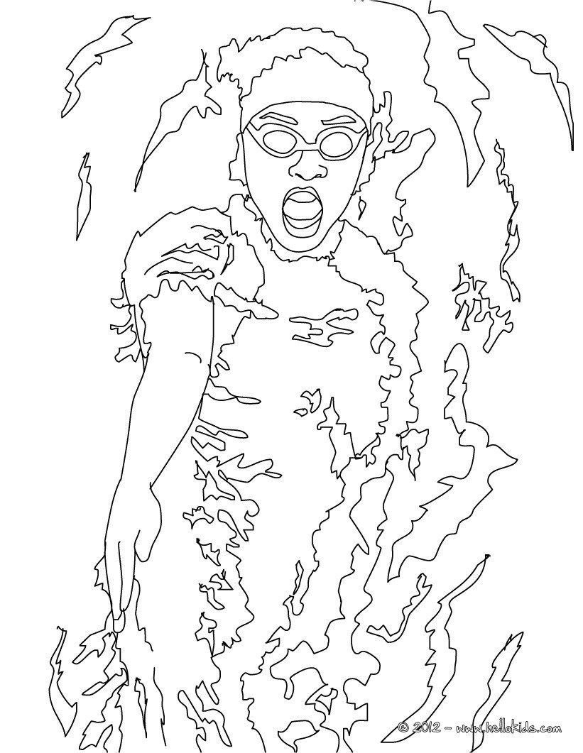 Adult Swim Coloring Pages