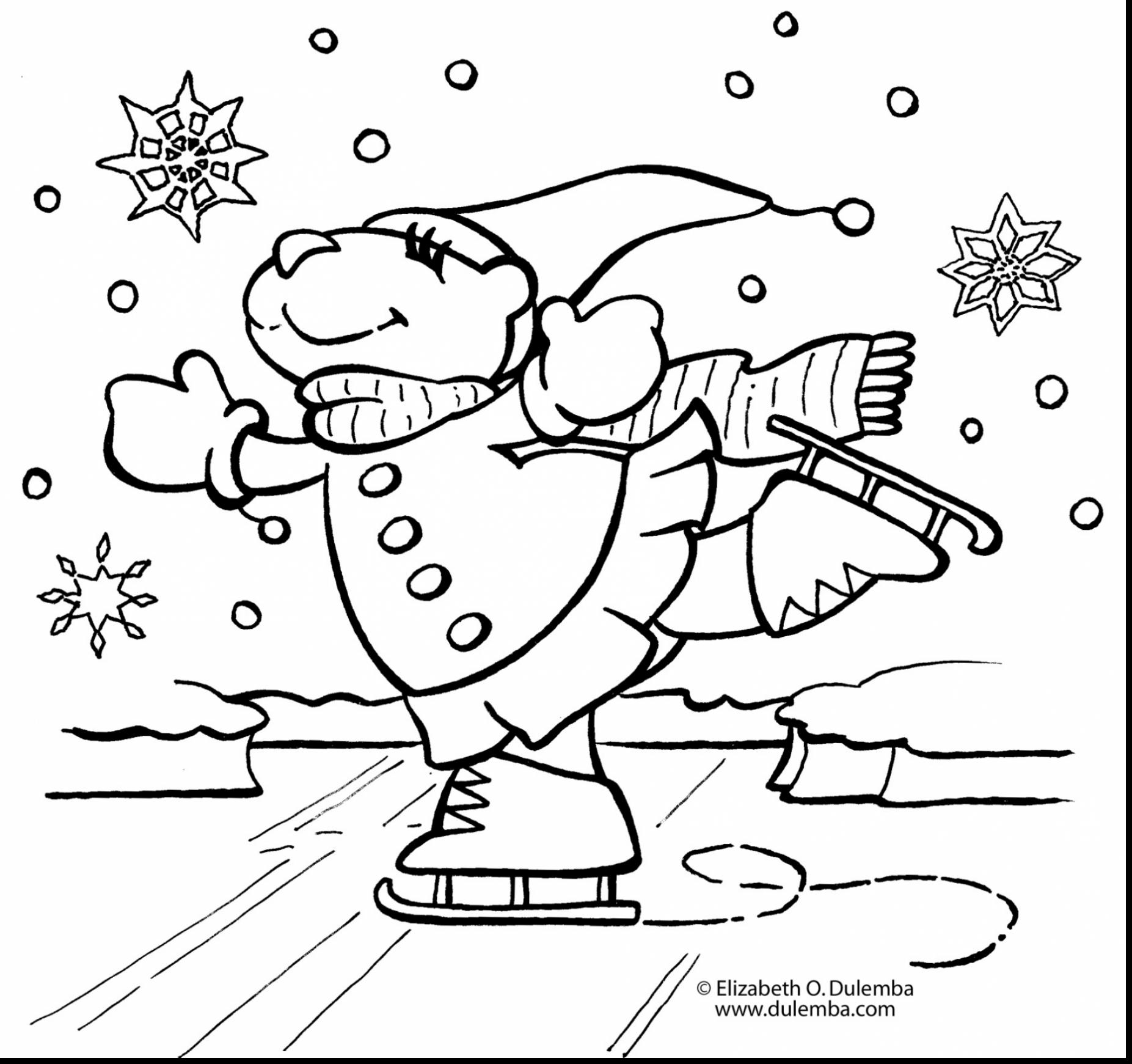 1853x1741 Good Winter Coloring Pages Free 40 With Additional Coloring