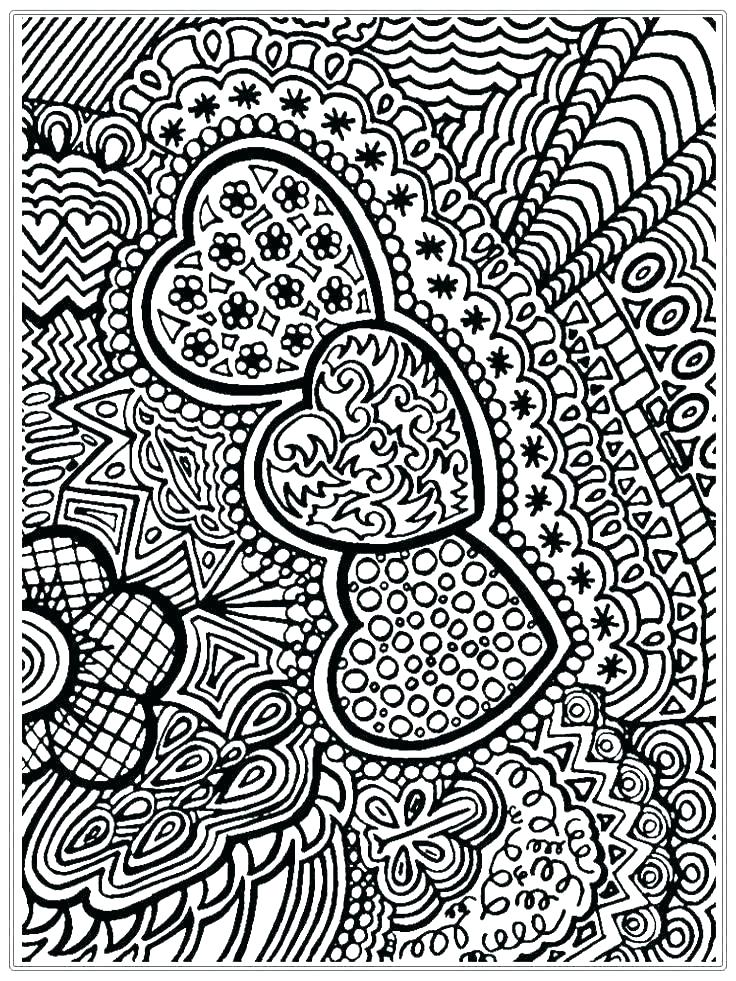 736x981 Advanced Coloring Pages Printable Complex Mandala Coloring Pages