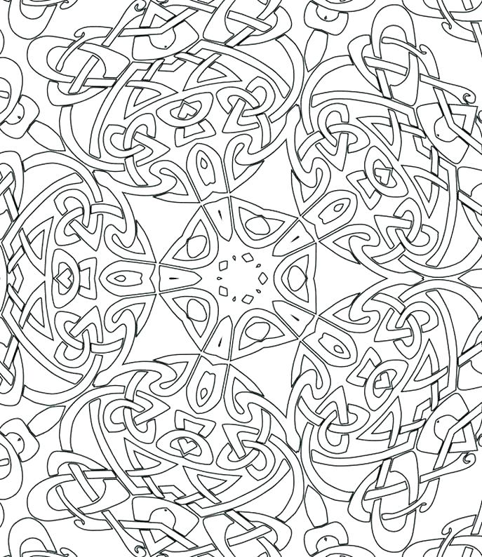 687x794 Advanced Color By Number Coloring Pages Really Hard Coloring Pages