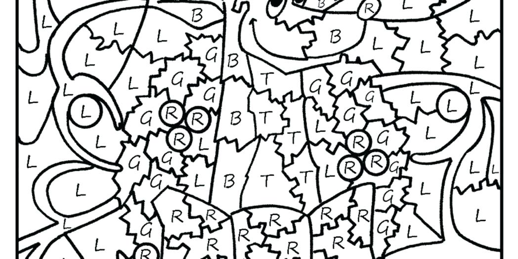 1048x524 Color By Number Christmas Pictures Advanced Coloring Pages