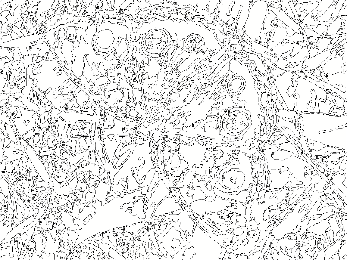 1152x864 Color By Number For Adults