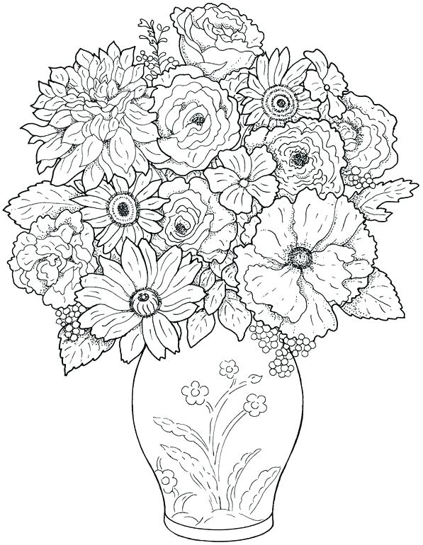 597x770 Coloring Pages To Print For Adults Advanced Coloring Pages