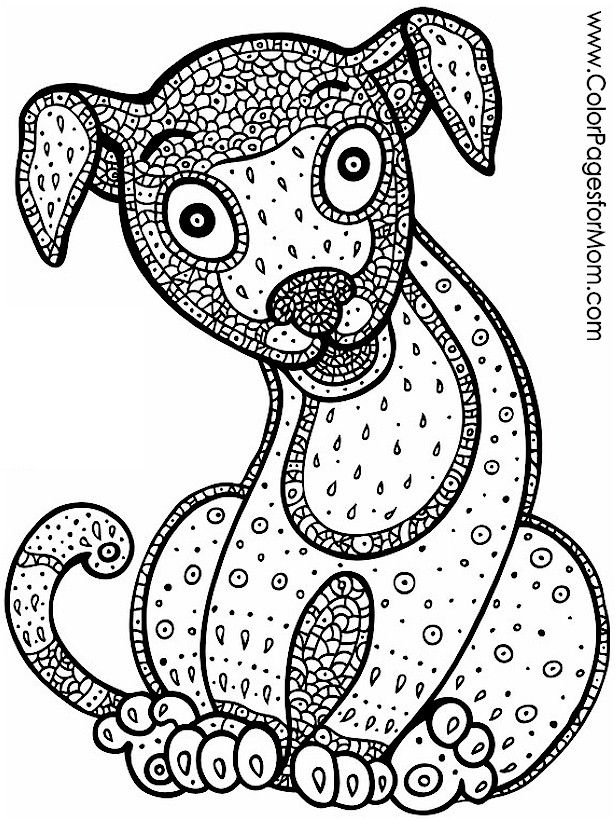 Advanced Coloring Pages Of Animals