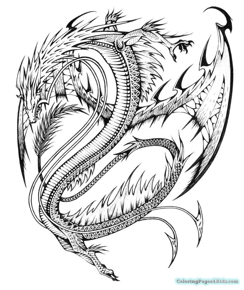 820x974 Free Printable Coloring Pages For Adults Advanced Dragons Google