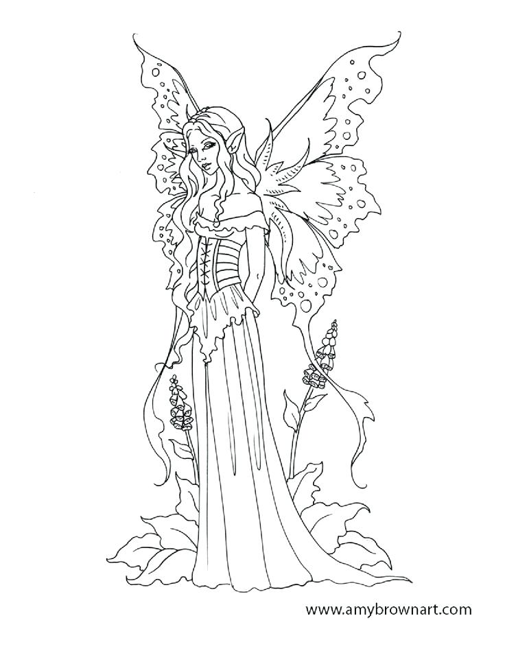 736x952 Idea Fairy Coloring Pages For Adults Or Advanced Fairy Coloring