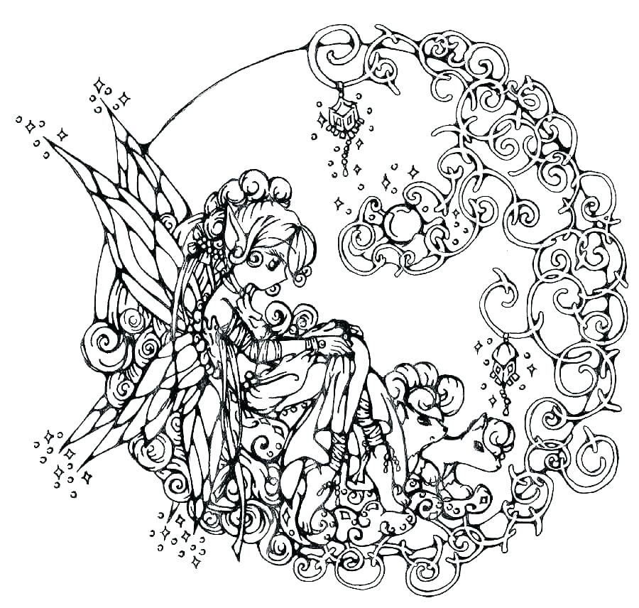 900x856 Coloring Pages Fantasy Coloring Pages Advanced Fantasy