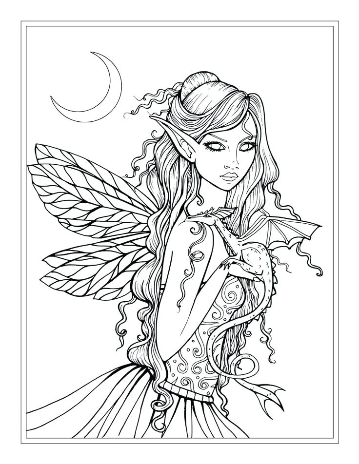 736x952 Fantasy Coloring Pages Adult Coloring Pages Fantasy Preschool