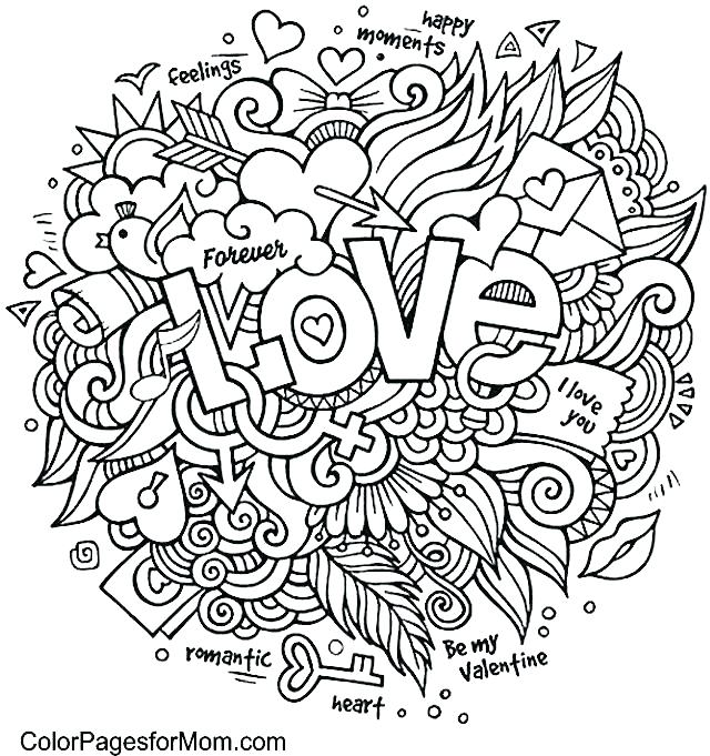 Advanced Flower Coloring Pages