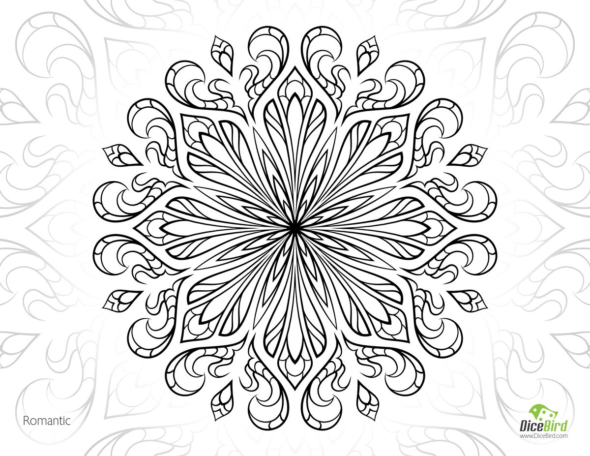 1200x927 Coloring Advanced Mandala Coloring Pages For Adults Also