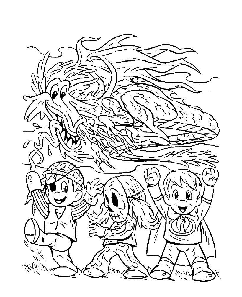 820x1007 Advanced Coloring Pages Online