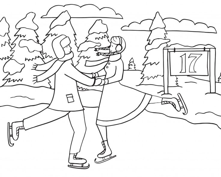 Advent Calendar Coloring Pages