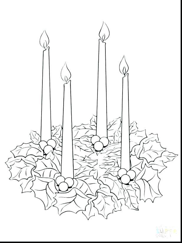 618x824 Advent Coloring Page Advent Coloring Pages Wreath Coloring Pages