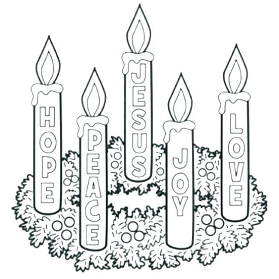550x550 Coloring Pages For Advent Coloring Page Advent Wreath Coloring